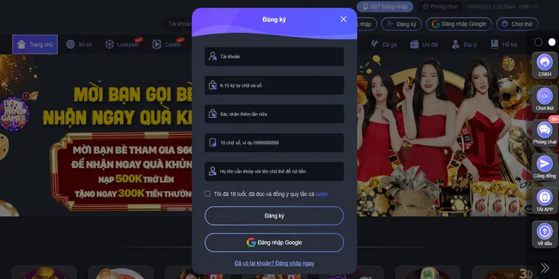 Đăng ký 88aa dễ dàng và nhanh chóng